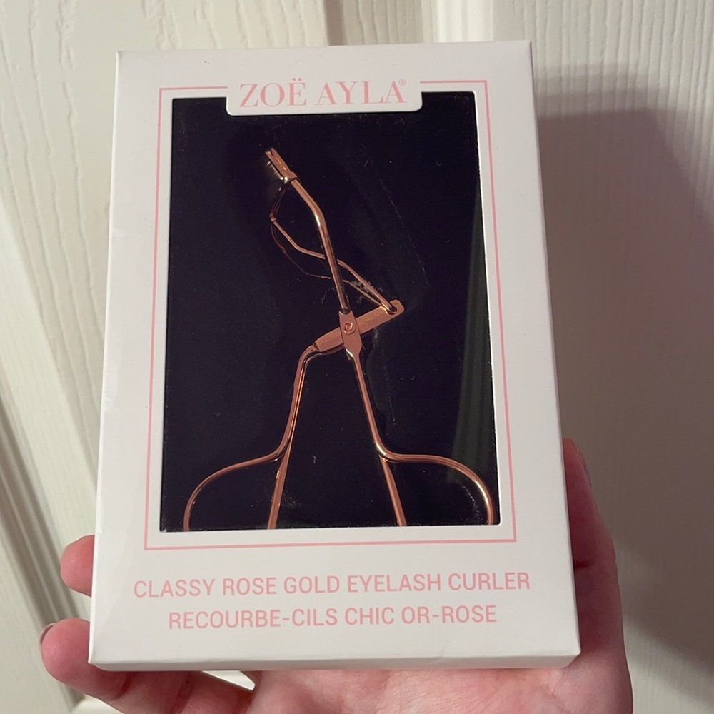 Zoe Ayla Classy Rose Gold Eyelash Curler